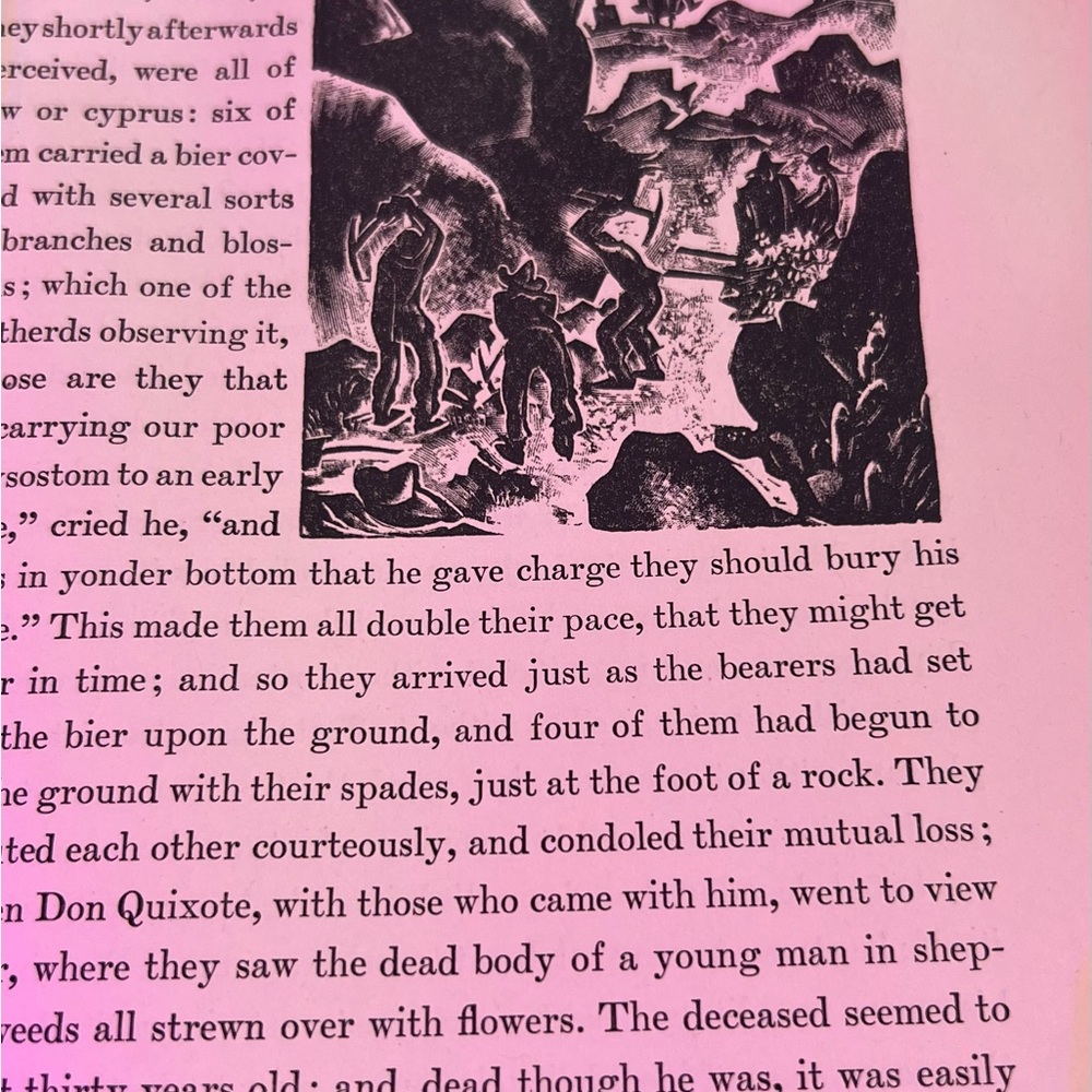 Vintage Cervantes Edition Book with Decorative Cover - Picture 7 of 7